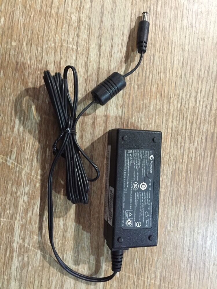 New Polycom SPA12A24B 1465-42340-003 24V 0.5A Switching Power Adapter